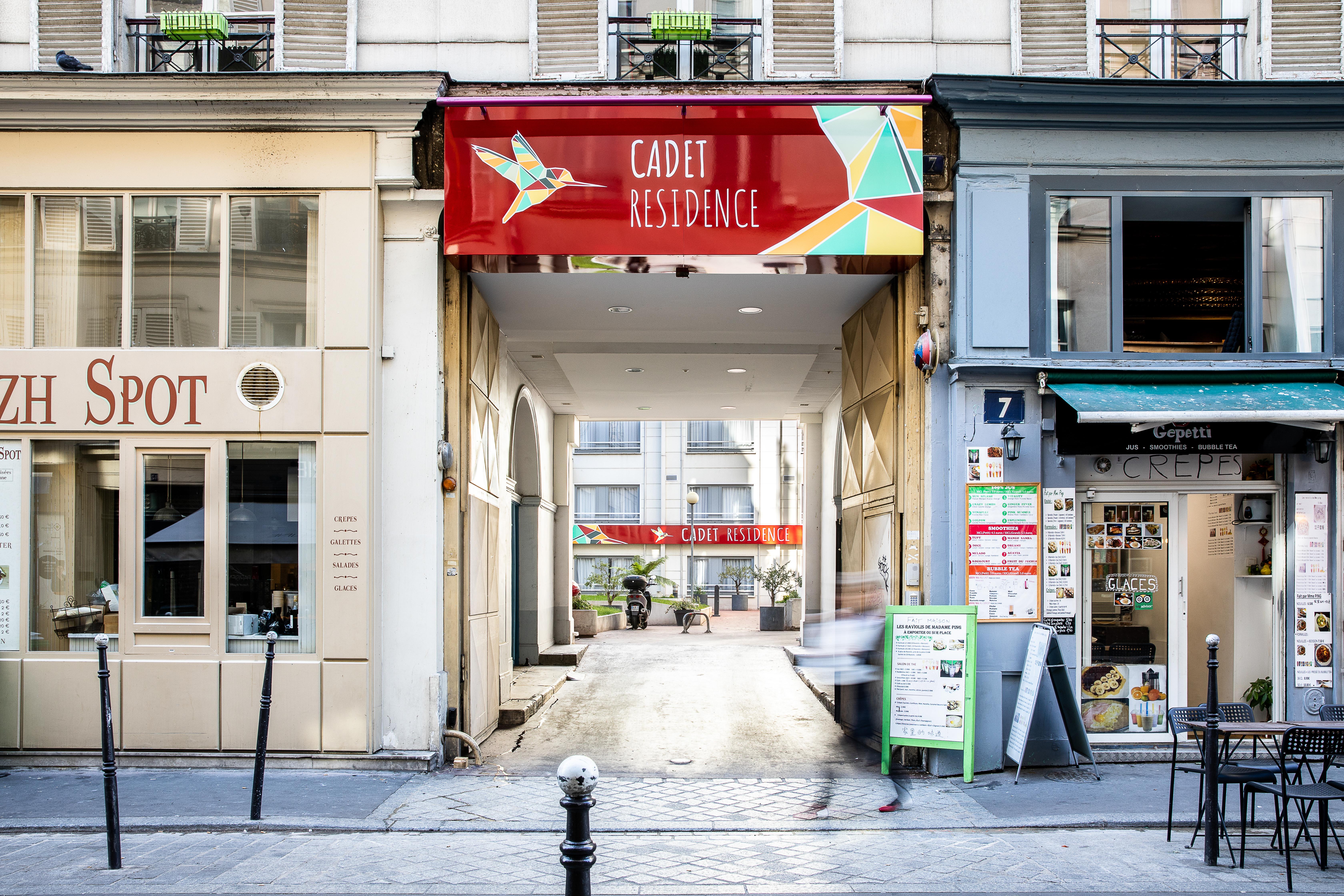 Cadet Residence Paris Eksteriør billede